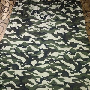 Camouflage Print Dress